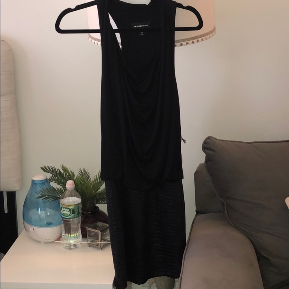 Fifteentwenty drape front dress